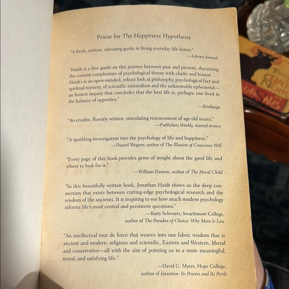 Happiness Hypothesis Book - Picture 7 of 9